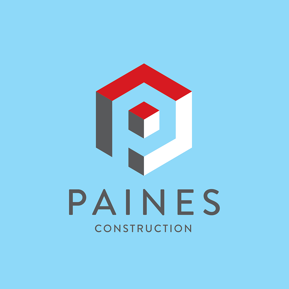 Paines Construction brand redesign