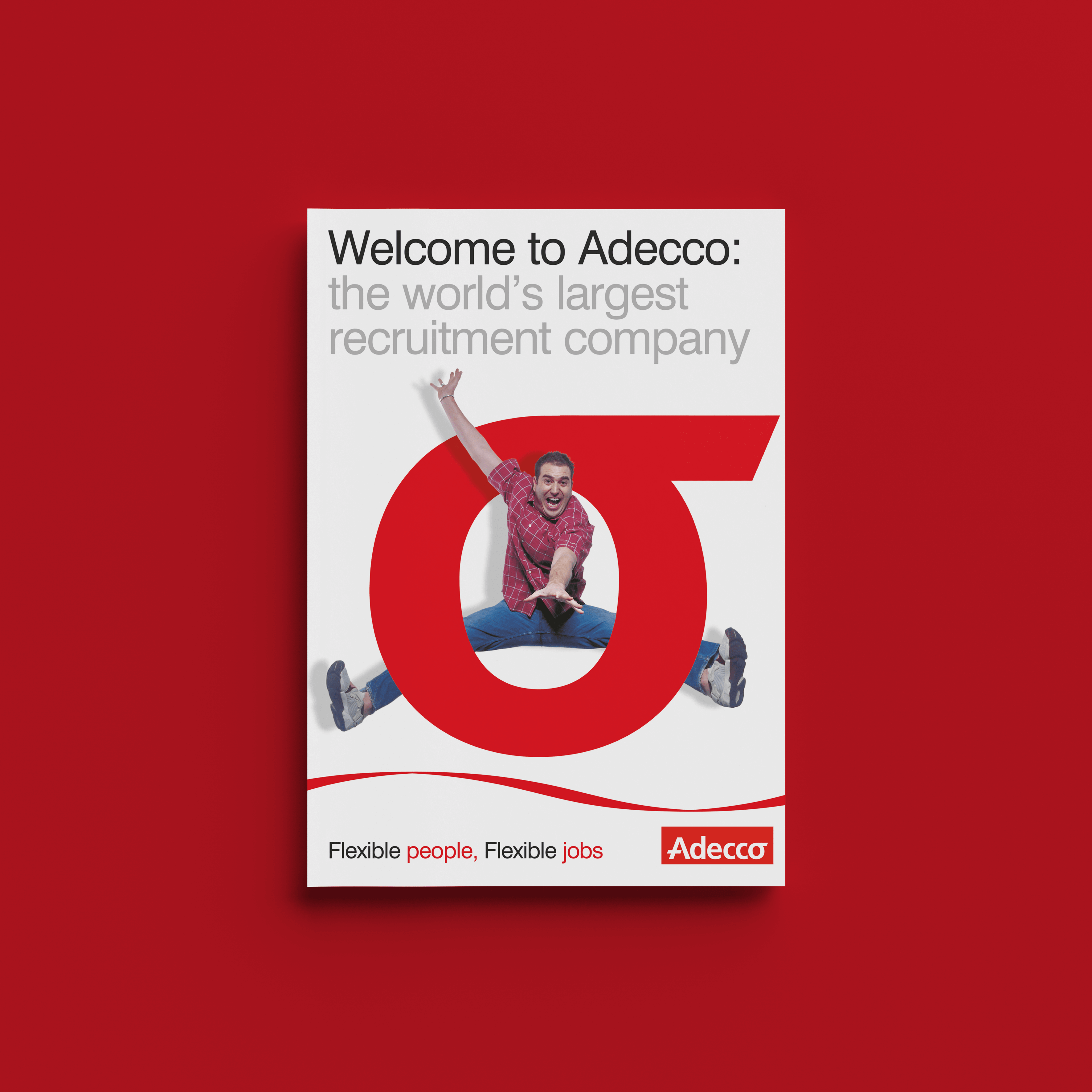 Adecco recruitment branch literature design