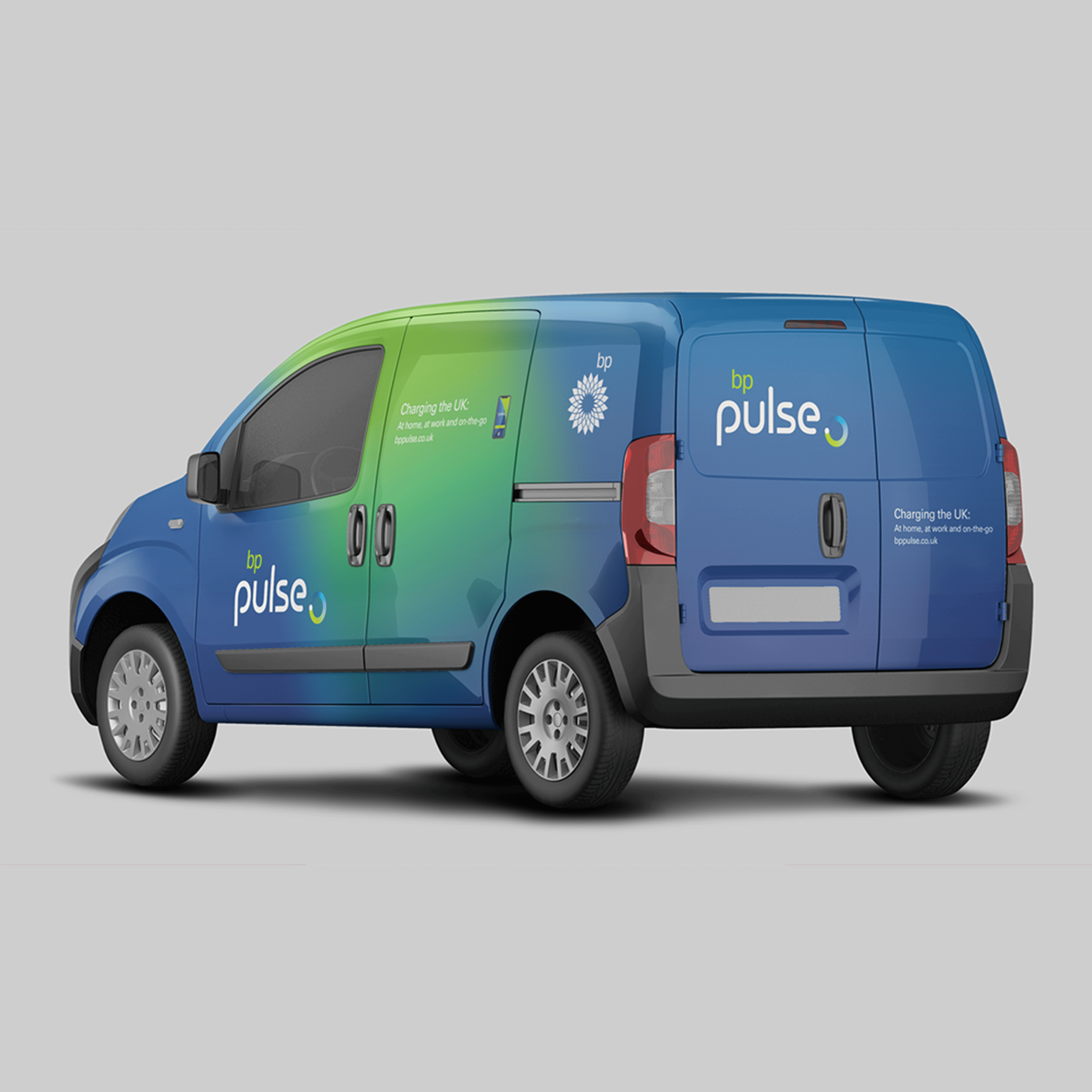 Pulse BP service vehicle wrap design