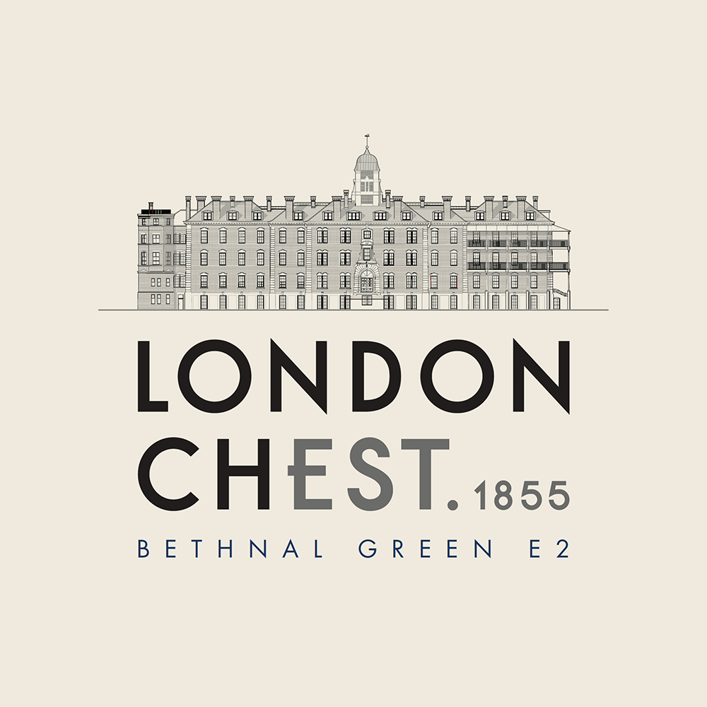 London Chest new homes development brand identity design