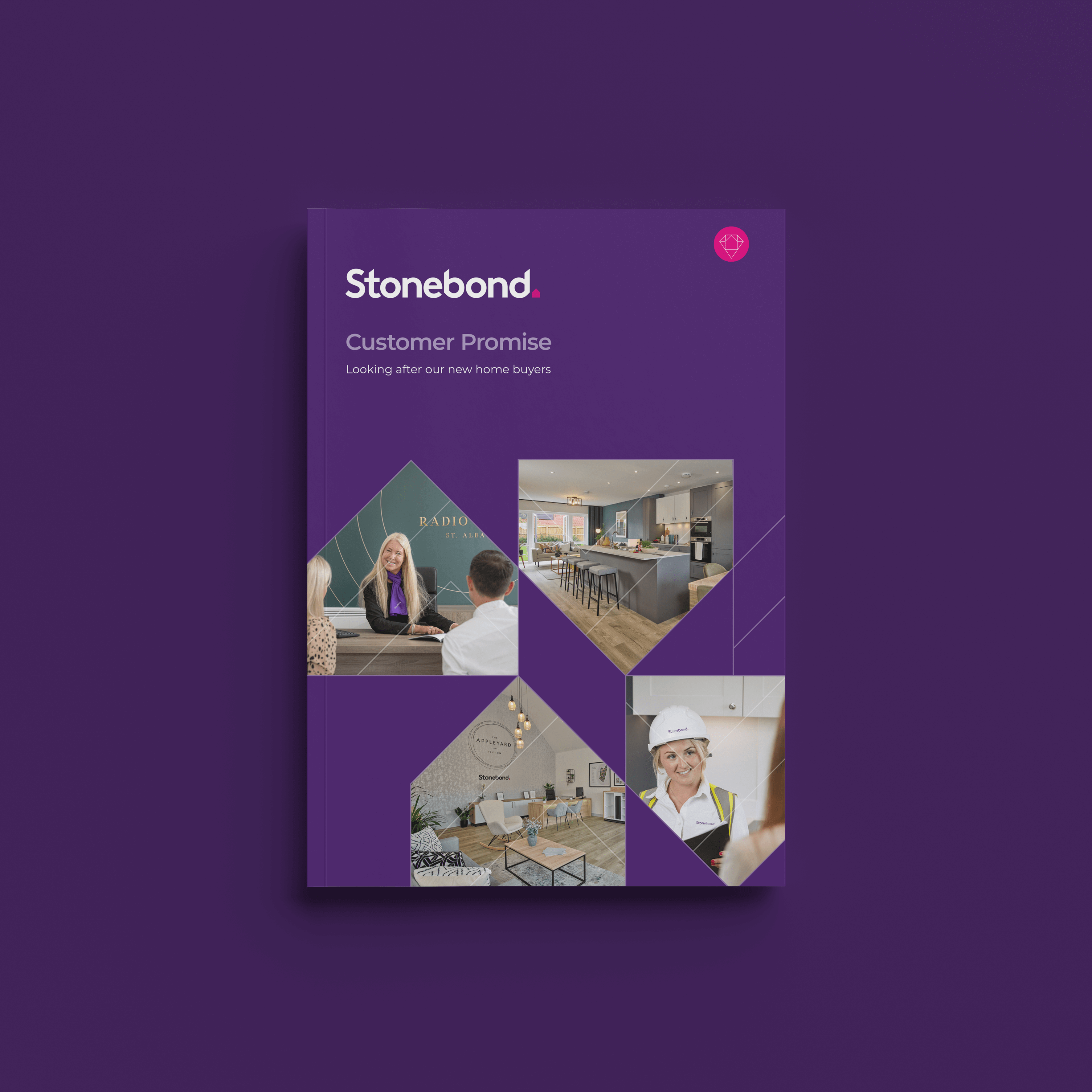 Stonebond Properties customer promise brochure design