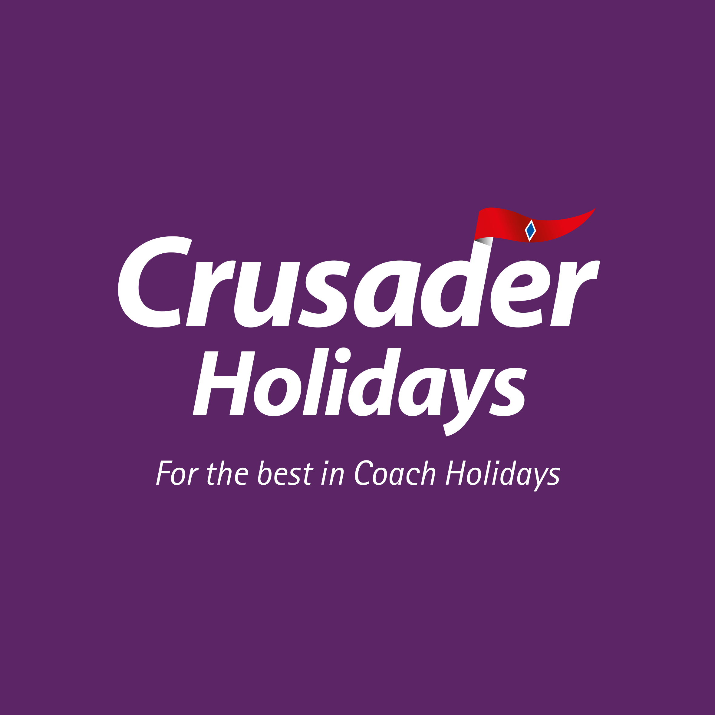 Crusader Holidays brand design and coach livery